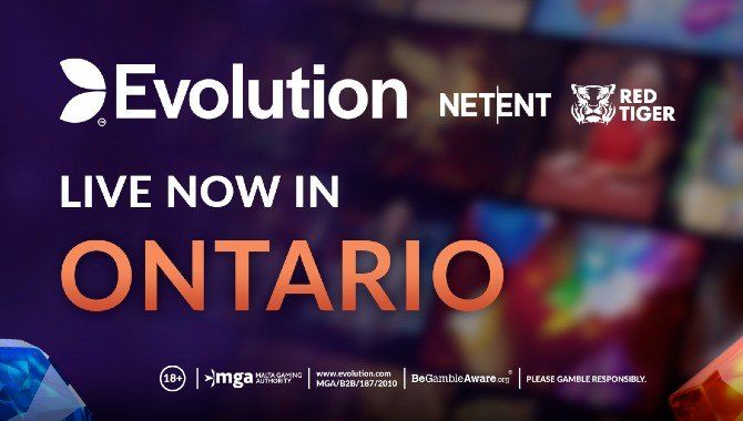 Evolution goes live in Ontario online gaming market